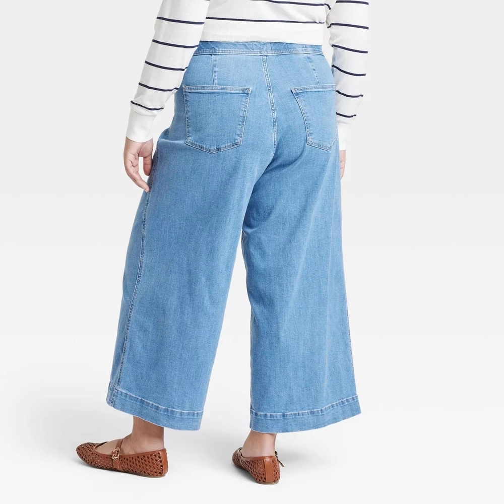 Ava & Viv Light Blue Flare Jeans - Picture 2 of 3